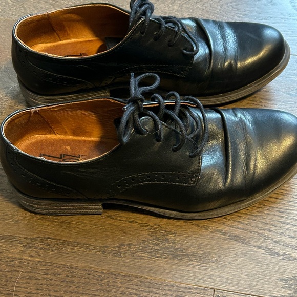 Miz Mooz Letty black leather oxfords - Picture 4 of 5